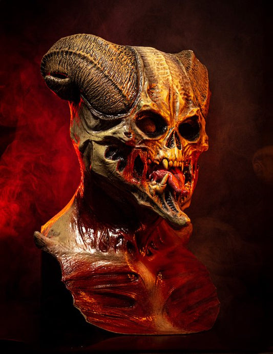 "Masker van een duivels skelet voor volwassenen Halloween - Verkleedmasker - One size