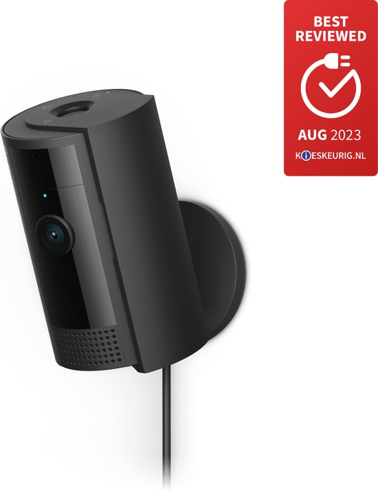 Ring Indoor Camera (2nd Gen) - Zwart - Beveiligingscamera