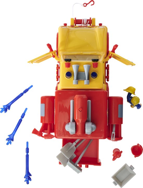 Simba - Brandweerman Sam Brandweerauto Venus 2.0 met figuur - Speelgoedvoertuig - vanaf 3 jaar