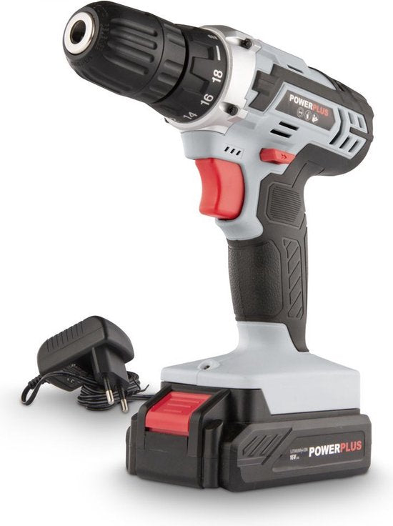 Powerplus POWC1061 Accu boormachine - 16V - Incl. 1 x 1,3Ah Accu en lader