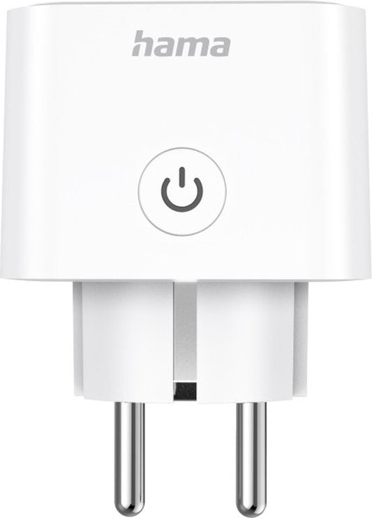 Hama Smarte WLAN-Steckdose, Matter, sprach- u. appgesteuert, nachrüstbar, 3.680W Stopcontact