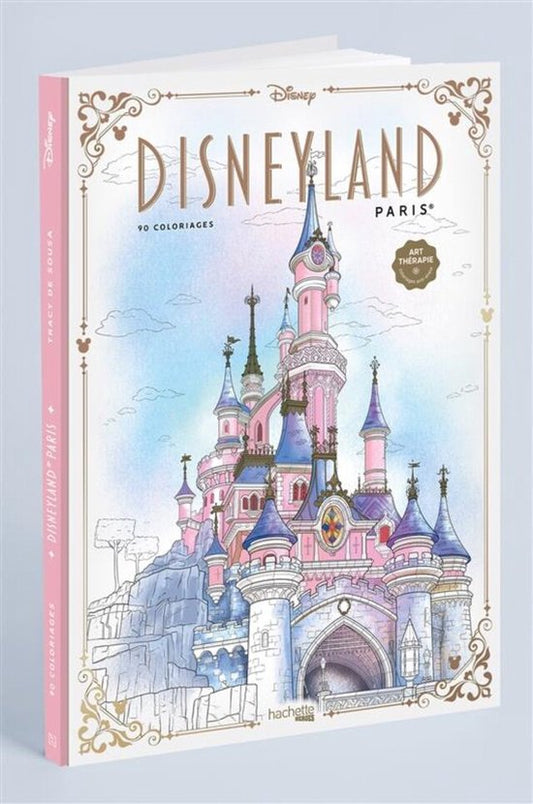 hachette heroes Disneyland Parijs Kleurboek - Voor volwassenen - 90 illustraties