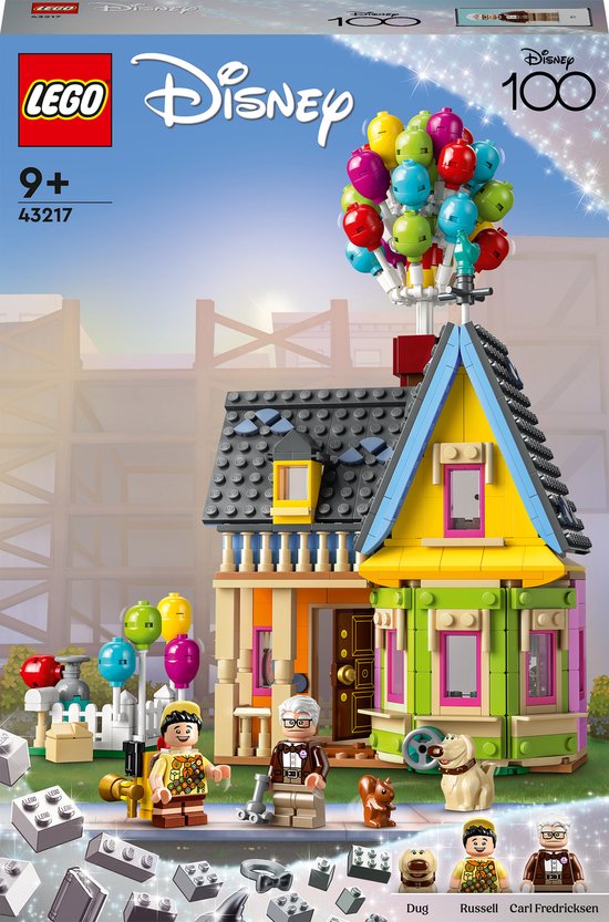 LEGO Disney en Pixar Huis uit de film 'Up' Disney's 100e Verjaardag