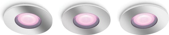 Philips Hue Xamento badkamerinbouwspot 3 pack chroom