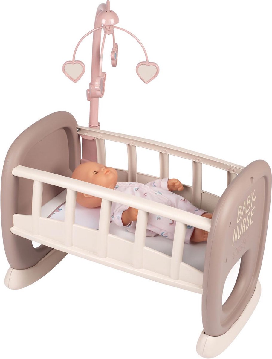 Smoby Baby Nurse Wiegje - Poppenmeubel