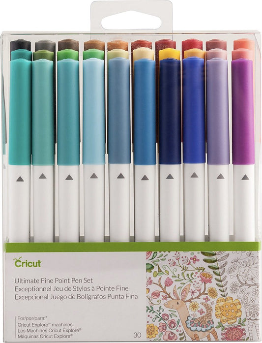 Cricut Explore/Maker Pennen met Fijne Punt – 0.4MM (30 stuks)