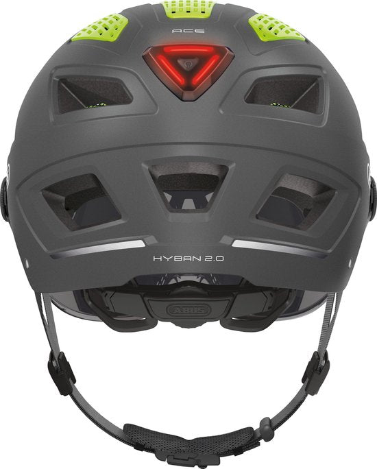 Abus Hyban 2.0 ACE stadsfiets helm - Titan -L