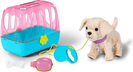 BABY born Puppy Lucky - Hondje met bench