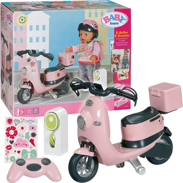 BABY born E-Scooter - Roze