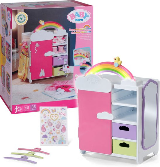 BABY born Regenboogkledingkast