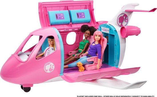 Barbie Droomvliegtuig speelset & piloot