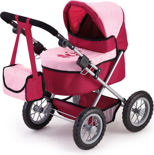 Bayer Design - Poppenwagen Trendy - Rood en Roze
