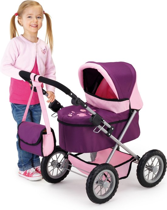 Bayer Design - Poppenwagen Trendy - Roze en Paars