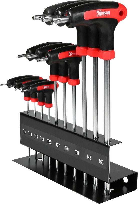 Benson Schroevendraaierset - Torx - T-greep - 10 delig