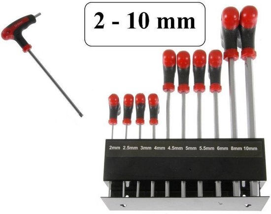 Benson Schroevendraaierset - Torx - T-greep - 10 delig