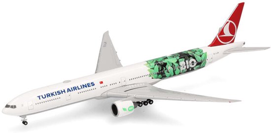 Boeing 777-300ER Turkish Airlines Bio Fuel