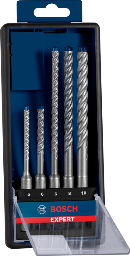 Bosch EXPERT SDS plus-7X hamerboorset 5/6/6/8/10 mm 5-delig