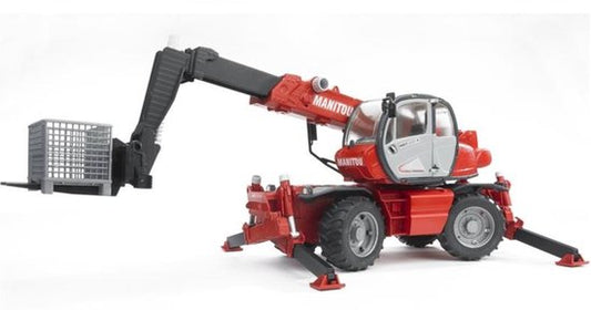 Bruder 2129  Manitou MRT 215  met accessoires