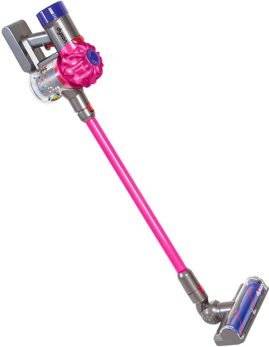 Casdon Dyson Steelstofzuiger Draadloos Roze - Speelgoed Stofzuiger