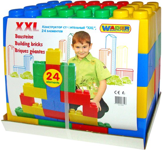 Cavallino Bouwblokken XXL - 24dlg.