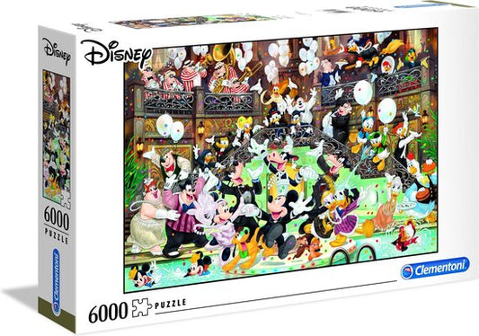 Clementoni - Puzzel - 6000 Stukjes - Disney Gala 2020 - High Quality Collection