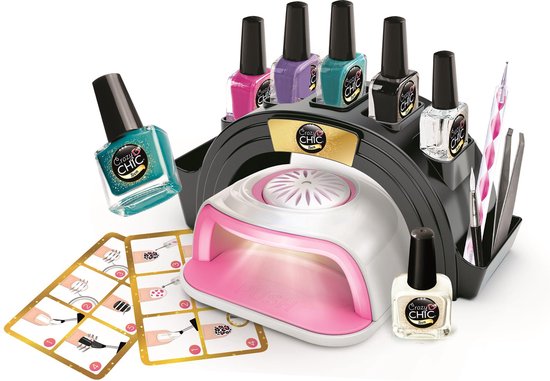 Clementoni - Crazy Chic Teens - Passion Nails - Nagelstudio voor tieners - Vanaf 14 jaar