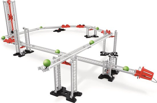 Clementoni Wetenschap en Spel - Action & Reaction - Knikkerbaan - Knikkerbaan Starterset - STEM-speelgoed