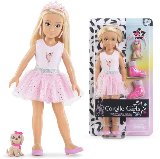 Corolle Girls - Valentine Ballerina Modepop Set