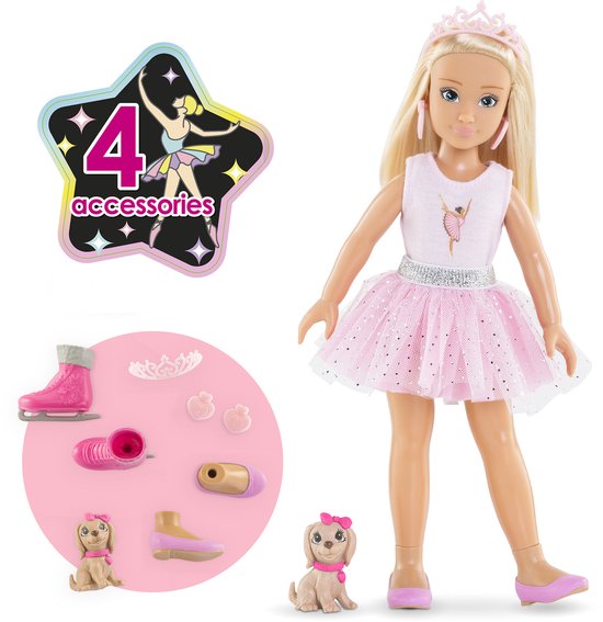 Corolle Girls - Valentine Ballerina Modepop Set