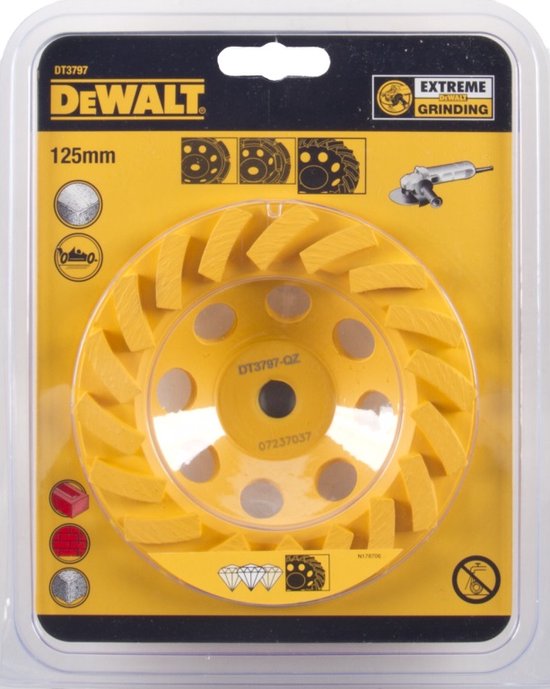 DEWALT Turbo - Diamant Schijf - 125mm - Voor Beton