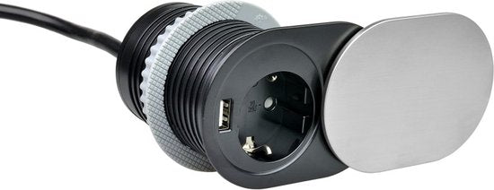 Design Light Slidebox - Stekkerdoos - Verdeeldoos met 1 stopcontact
