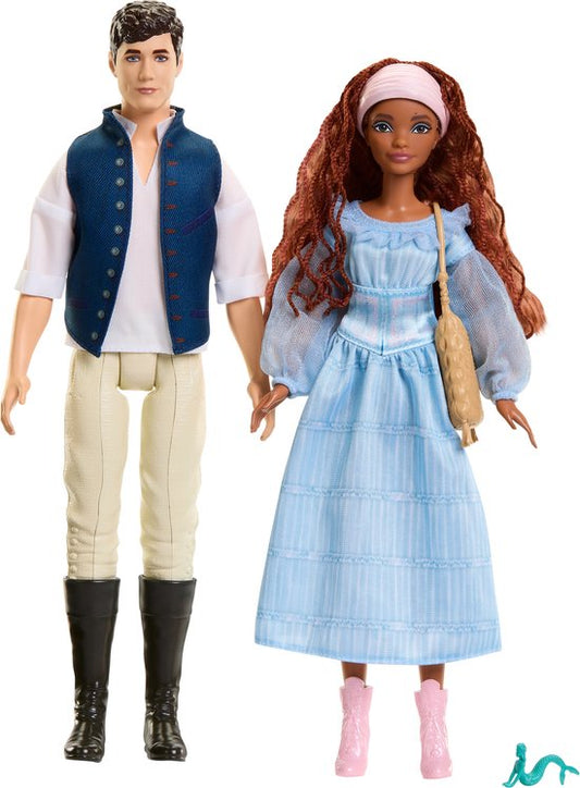Disney Princess De Kleine Zeemeermin Ariël en Prins Erik - Pop