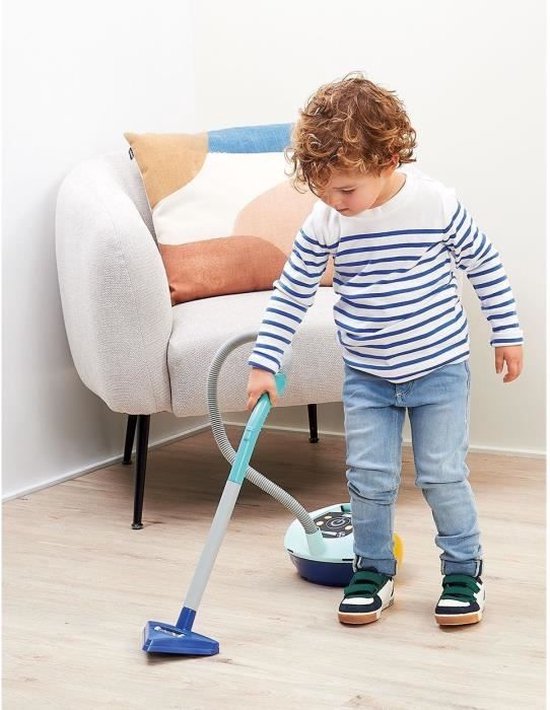 Ecoiffier Clean Home Speelgoed Stofzuiger Blauw