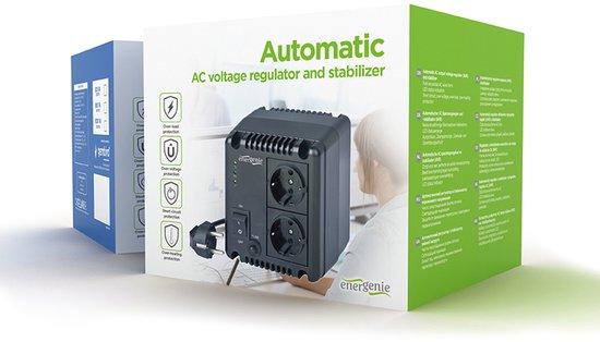 EnerGenie Klein huishoudelijke accessoires Automatische spanningsregelaar, 500 VA
