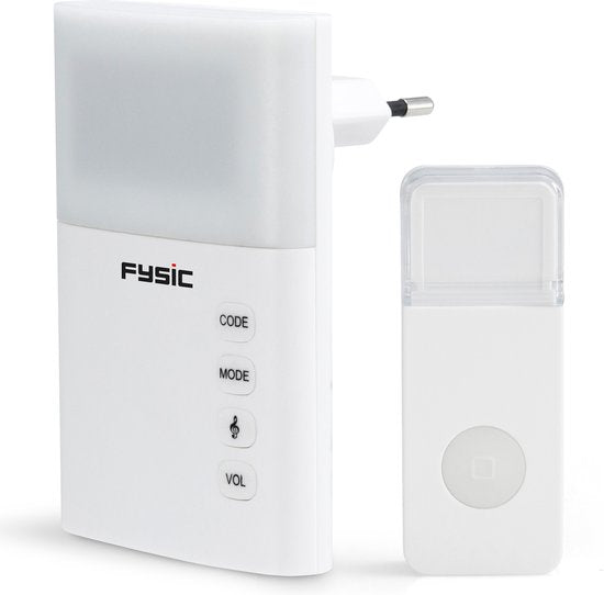 Fysic FD-110 Draadloze deurbel met flits
