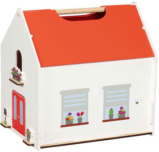 GOKI Poppenhuis - City Life - Draagbaar - 30,5X23X30Cm - 3 Jaar