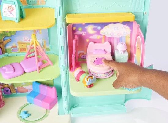 Gabby's Poppenhuis - Kussenkat's Slaapkamer-speelset