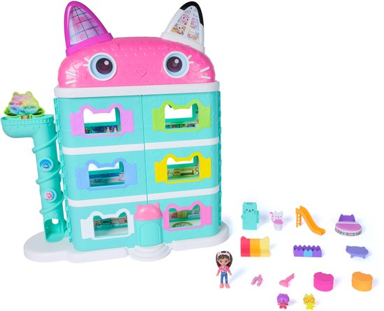 Gabby’s Poppenhuis De Film – Poppenhuis - + 60cm hoog - vanaf 3 jaar - met Speelfiguur & Accessoires