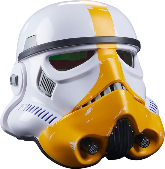 Hasbro Star Wars Replica Artillery Stormtrooper The Mandalorian Black Series Electronic Helmet Multicolours