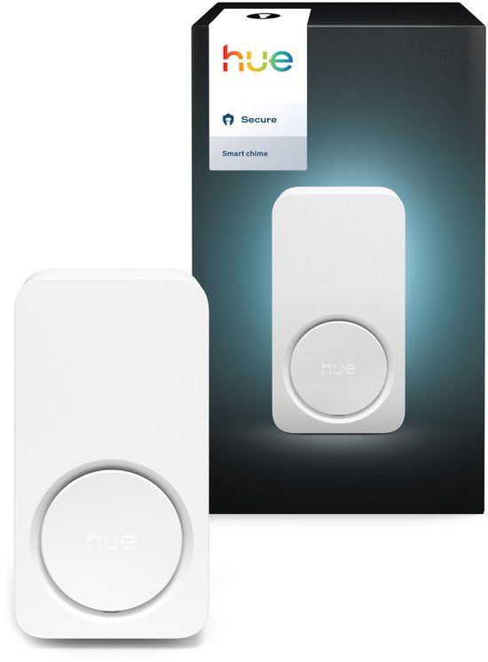 Hue Secure Smart Chime Plug-and-play Activeer geluidsalarmen Werkt met het Hue ecosysteem