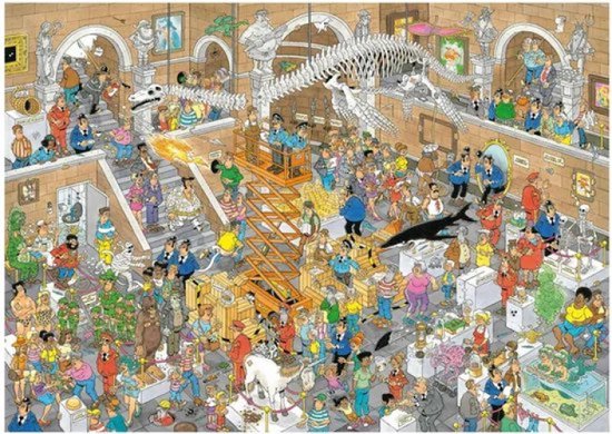 Jan van Haasteren - Rariteitenkabinet - 3000 stukjes puzzel