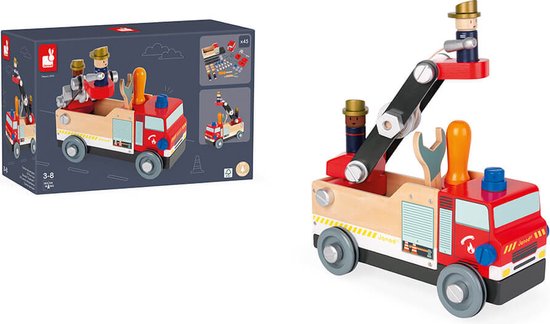 Janod - Brico'kids - Brandweerauto