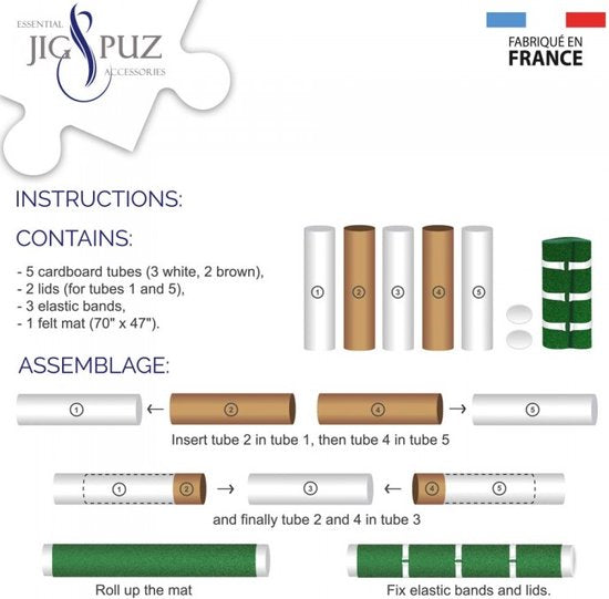 Jig & Puz puzzelmat 300 tot 6000 stukjes
