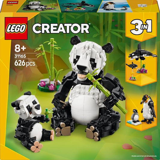 LEGO Creator 3in1 Wilde dieren: pandafamilie - 31165 ZONDER DOOS
