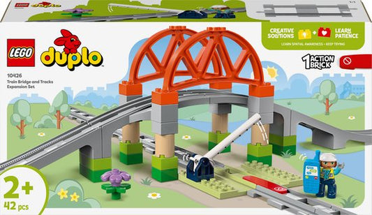 LEGO DUPLO - Stad Treinbrug en rails uitbreidingsset - 10426
