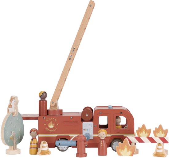 Little Dutch Brandweerwagen Met Pegdolls