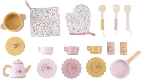 Little Dutch Speelkeuken - Hout - Pink