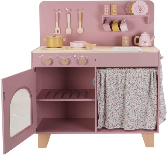 Little Dutch Speelkeuken - Hout - Pink