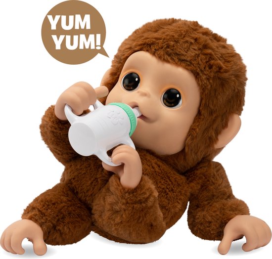Little Live Pets - My Baby Monkey Mango - Interactieve knuffelaap