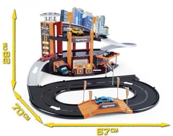 MAJORETTE - Majorette Garage Motor City Plus - vanaf 3 jaar
